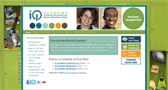 Desktop Screenshot of iqacademy.com